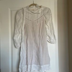 NWT Doen Georgia Dress in Salt, size small